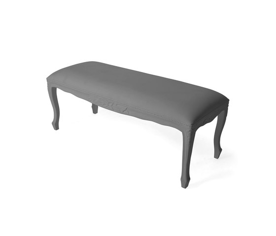 Plastic Fantastic large bench antracite | Benches | JSPR