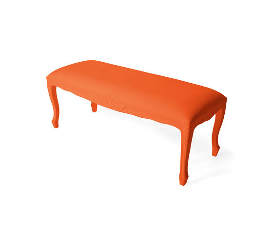 Plastic Fantastic large bench orange | Panche | JSPR