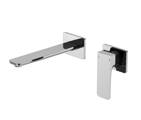 205 1814 3 Wall mounted single lever basin mixer (Finish set) | Wash basin taps | Steinberg