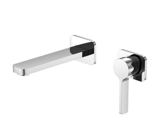 230 1804 3 Wall mounted single lever basin mixer (Finish set) | Grifería para lavabos | Steinberg
