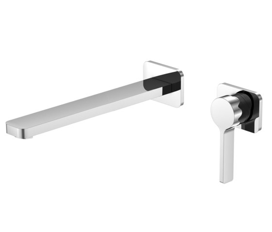 230 1824 3 Wall mounted single lever basin mixer (Finish set) | Wash basin taps | Steinberg