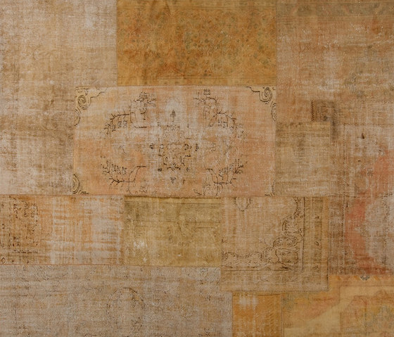 Patchwork Decolorized beige | Formatteppiche | GOLRAN 1898