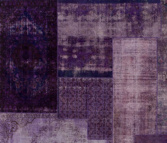 Patchwork Decolorized purple | Alfombras / Alfombras de diseño | GOLRAN 1898