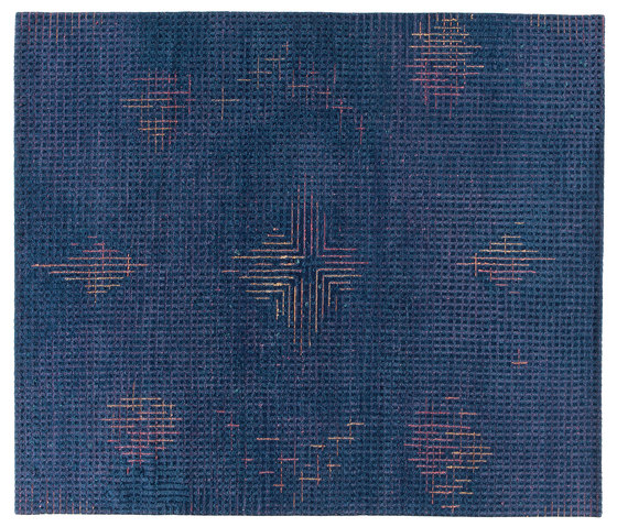 Meteo Tumulte dark blue | Alfombras / Alfombras de diseño | GOLRAN 1898