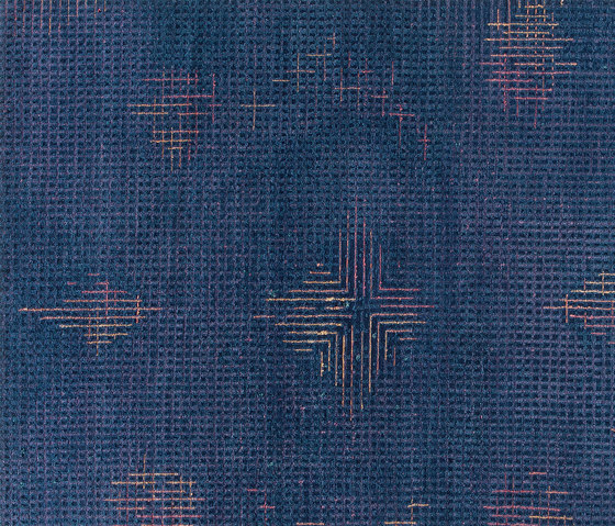 Meteo Tumulte dark blue | Formatteppiche | GOLRAN 1898
