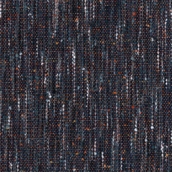 Tweed Couleurs - Navy Orange | Tessuti imbottiti | Kieffer by Rubelli