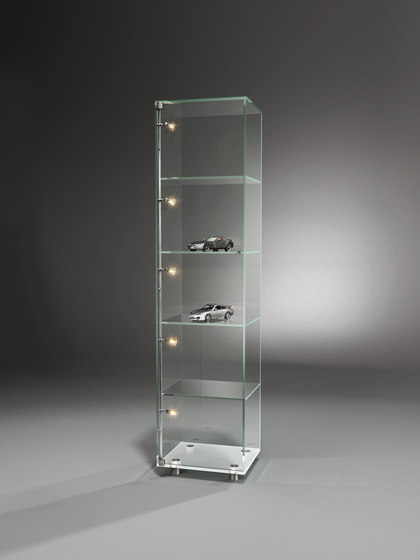 Solus IV Optiwhite clear | Display cabinets | Dreieck Design