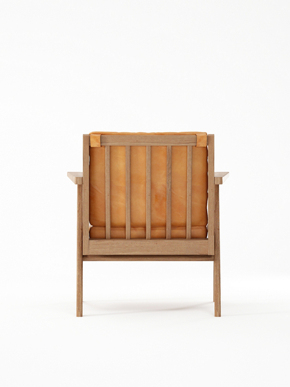Tribute EASY CHAIR with LEATHER Tan Cognac | Sessel | Karpenter