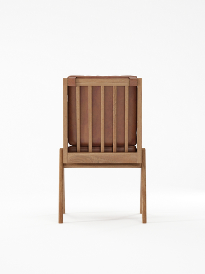 Tribute CHAIR with LEATHER Vintage Brown | Sillas | Karpenter