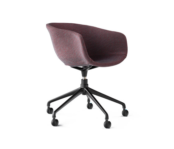 Bai Swivel chair adjustable with castors | Chairs | ONDARRETA