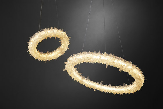 Diamond Ring | Suspended lights | Christopher Boots