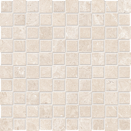 Milestone White Mosaico Tip Tap | Ceramic mosaics | EMILGROUP