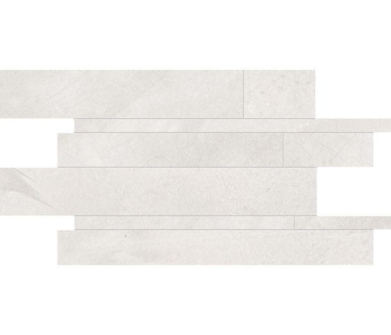 Architect Resin Mosaico Listelli Tokyo White | Ceramic tiles | EMILGROUP