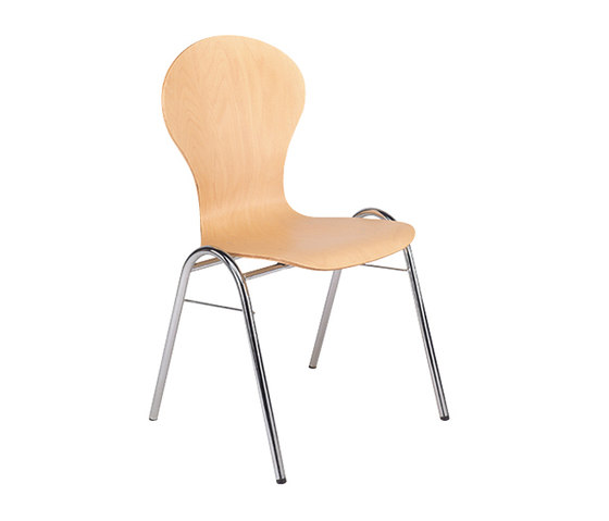 Gestell P | Schale 1028 | Stühle | Stechert Stahlrohrmöbel