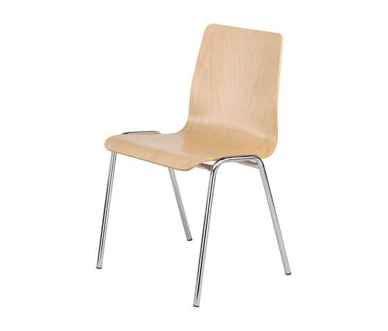 Gestell ST | Schale 1001 | Stühle | Stechert Stahlrohrmöbel