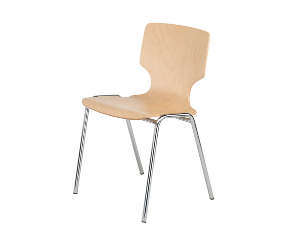 Gestell ST | Schale 1003 | Stühle | Stechert Stahlrohrmöbel