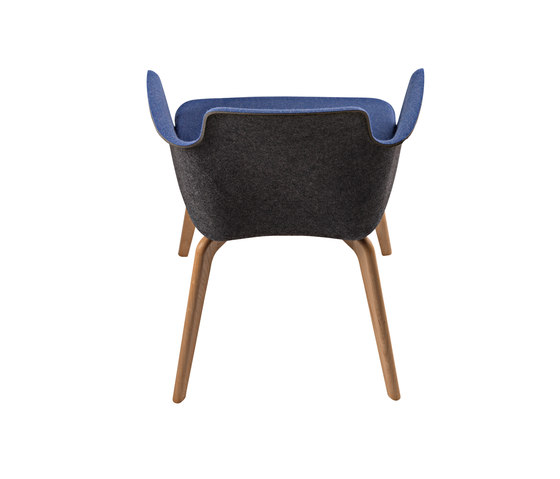 Tono Wood - inner back upholstered | Sedie | Randers+Radius