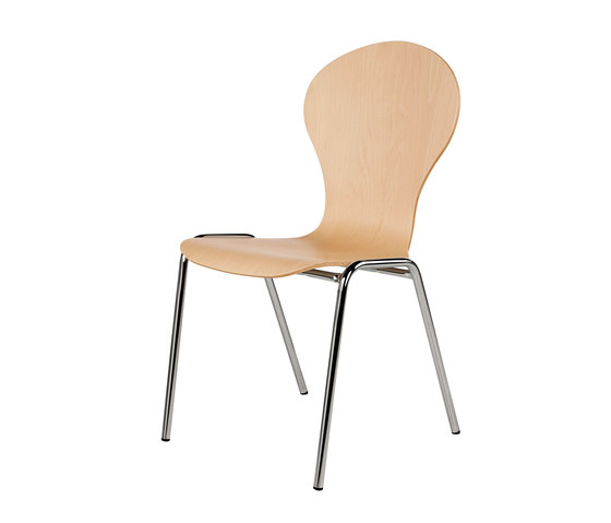 Gestell ST | Schale 1028 | Stühle | Stechert Stahlrohrmöbel