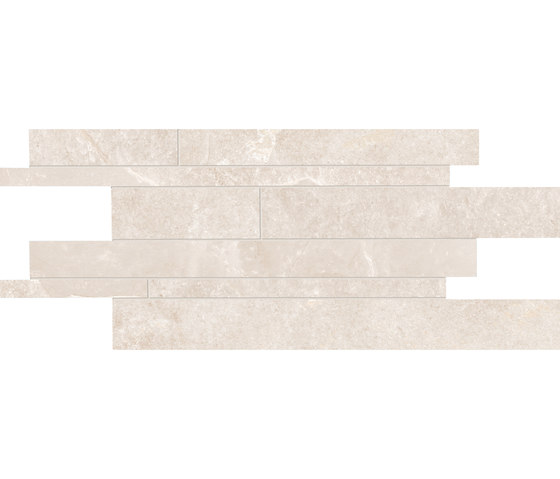 Groove Hot White Listelli sfalsati | Ceramic tiles | EMILGROUP