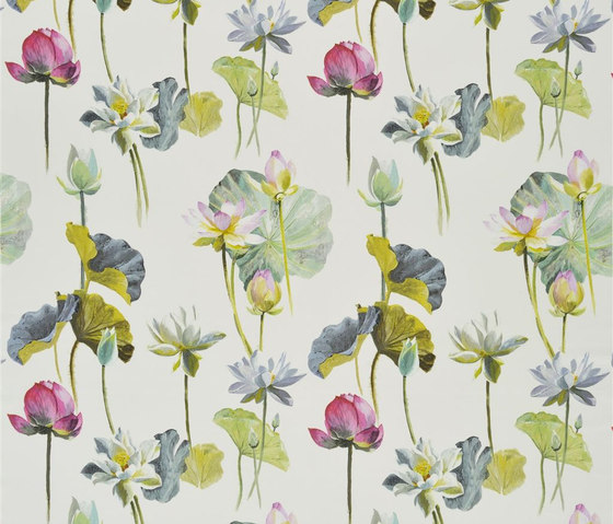 Fleur De Lotus - Camellia | Tessuti decorative | Designers Guild