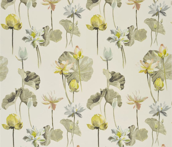Fleur De Lotus - Birch | Tejidos decorativos | Designers Guild