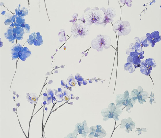 Orchidea - Lavender | Tissus de décoration | Designers Guild