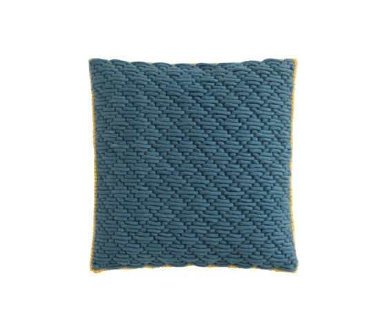 Silaï Cushion Light Grey/Blue 1 | Cuscini | GAN