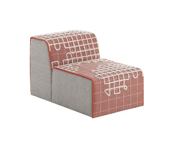 Bandas Chair A Pink 11 | Sessel | GAN