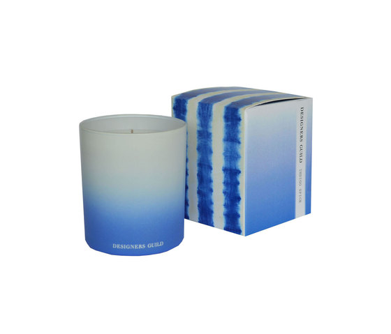 Candles & Diffusers - Indigo Spice Candle | Bougeoirs | Designers Guild