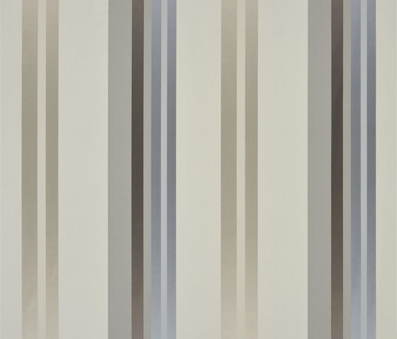 Dauphine Stripe - Platinum | Tissus de décoration | Designers Guild