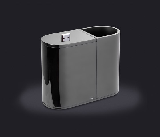 Bio Wastebasket with Lid | Bath waste bins | Vallvé