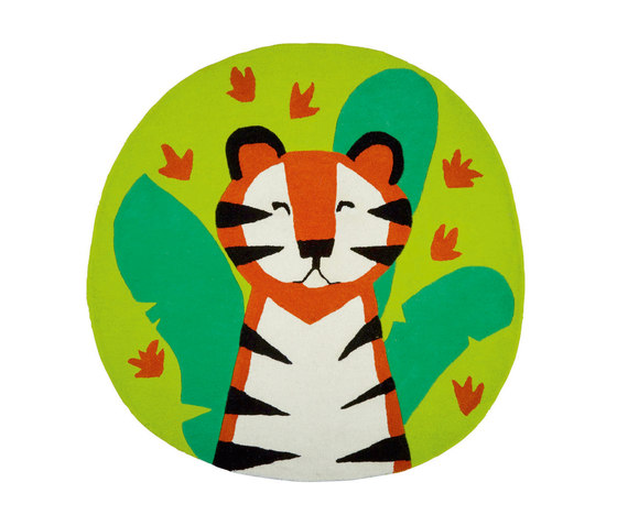 Kids Rugs - Jungle Playtime Leaf | Tapis / Tapis de designers | Designers Guild