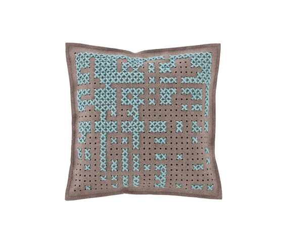 Canevas Cushion Abstract Blue 10 | Kissen | GAN