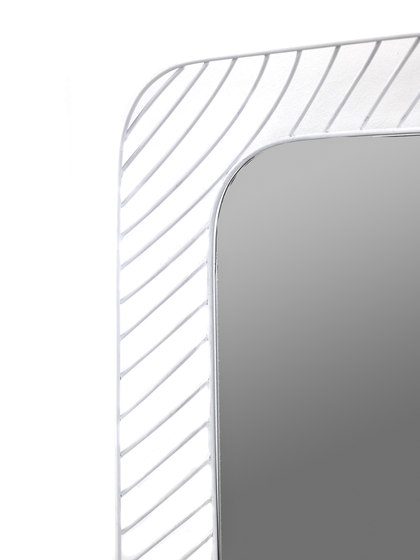 Mirror Rectangle white | Spiegel | Serax