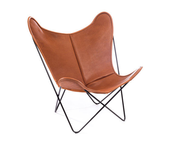 Hardoy Butterfly Chair Biobüffel Cognac | Sessel | Manufakturplus