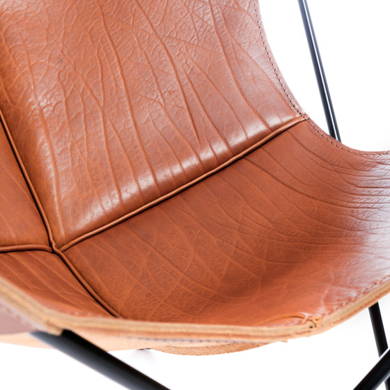 Hardoy | Butterfly Chair | Saddle Leather | Fauteuils | Manufakturplus