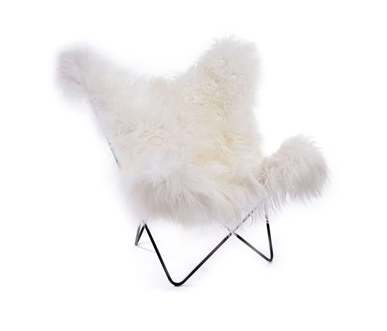 Hardoy Butterfly Chair Nordland Weiß 120 mm | Poltrone | Manufakturplus