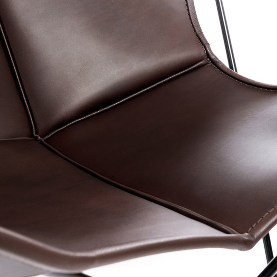 Hardoy | Butterfly Chair | Sleek Leather | Poltrone | Manufakturplus