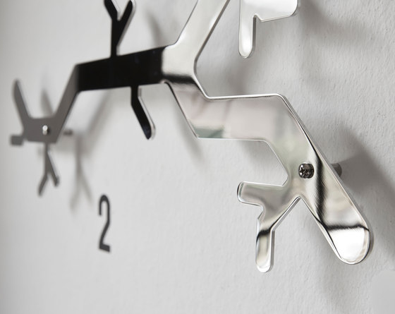 Tree Hooked chrome | Barre attaccapanni | van Esch