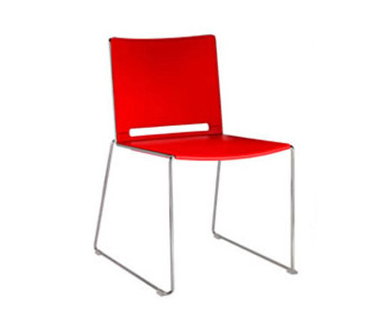 Alfa Indoor Stacking Side Chair | Chaises | Aceray