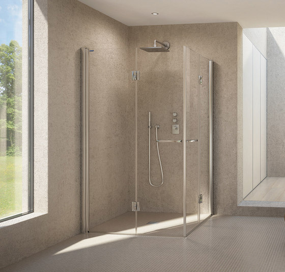 Bella Vita 3 - Porta girevole e pieghevole | Divisori doccia | Duscholux AG