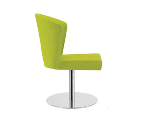 Luna Indoor Swivel Side Chair | Chaises | Aceray