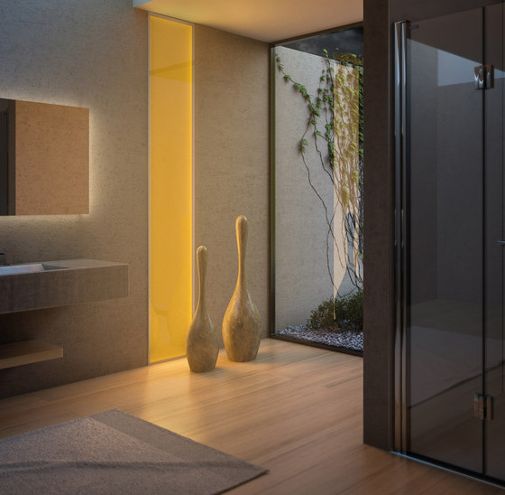 Dlight for bathrooms and living spaces | Lámparas empotrables de pared | Duscholux AG