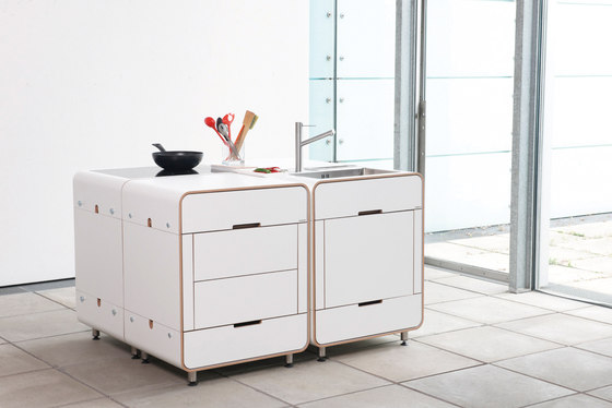 A la carte modular kitchen | Compact kitchens | Stadtnomaden