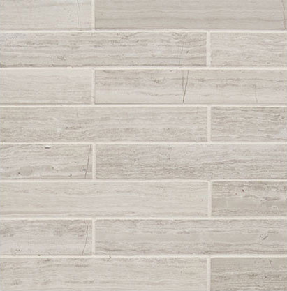 Modern Core Line - Cream Taupe 1x6 Brick | Mosaici pietra naturale | AKDO