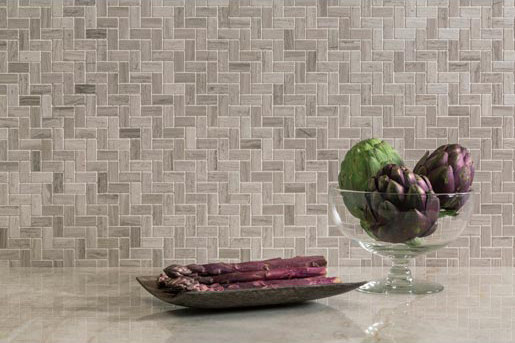Origami | Sukoshi Cream Taupe | Naturstein Mosaike | AKDO