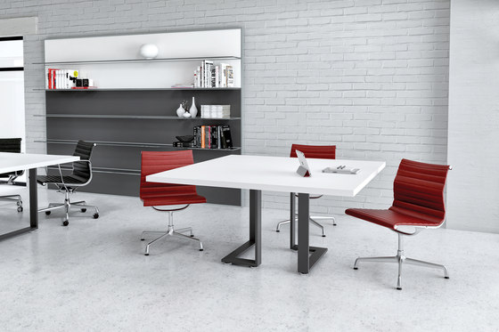 Archimede square meeting table | Contract tables | ALEA
