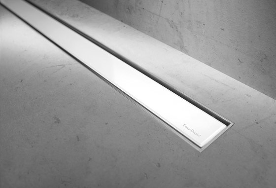 Modulo TAF White Glass | Linear drains | Easy Drain