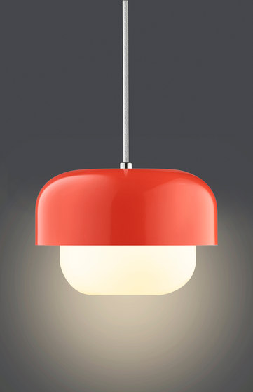 Haipot Pendant | Kousa red | Suspended lights | DybergLarsen