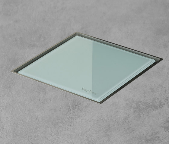 Aqua Jewels Quattro Green Glass | Plate drains | Easy Drain